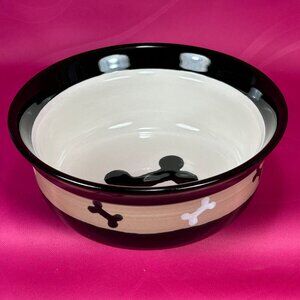 PETEAGEOUS porcelain pet bowl
